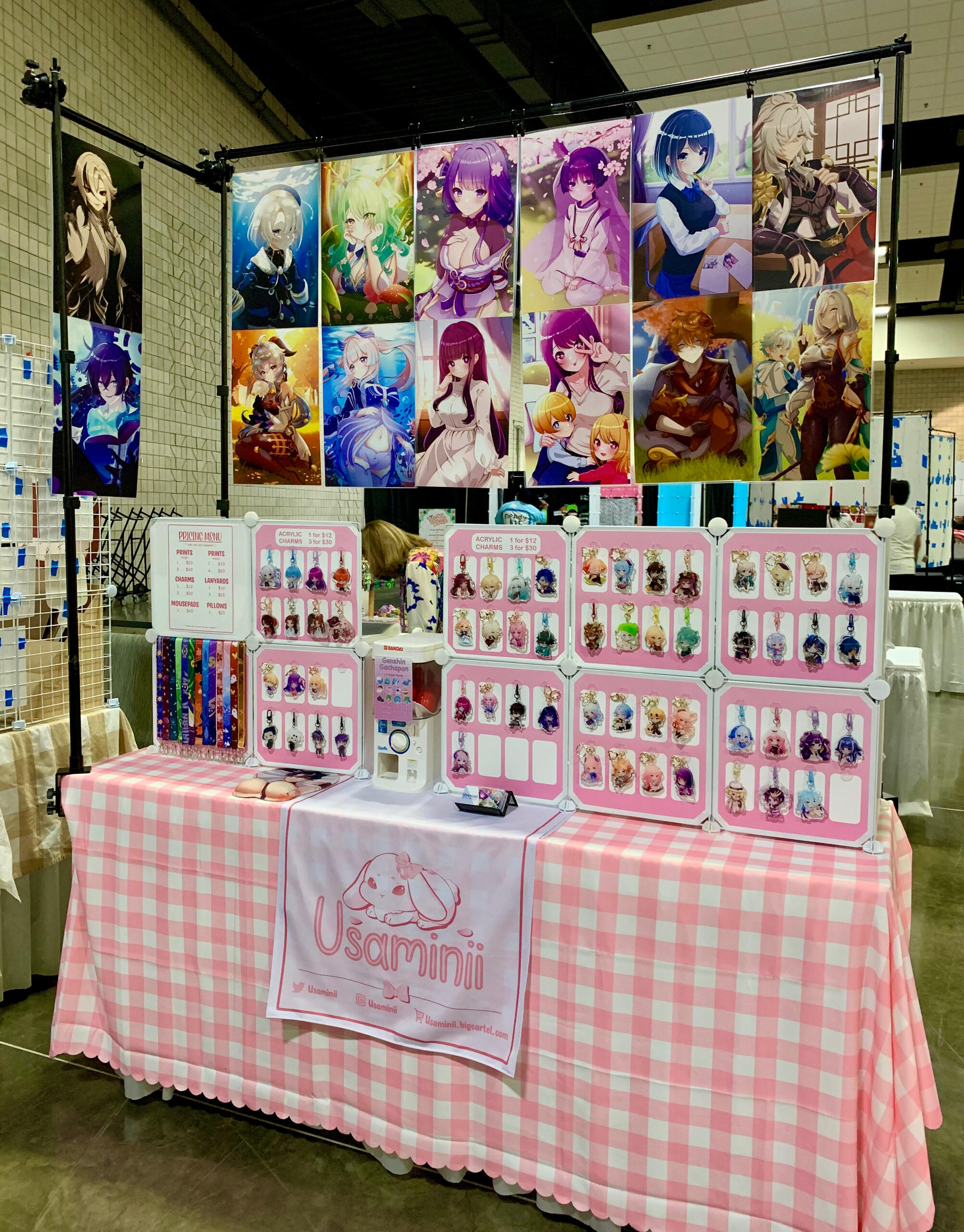 Kawaiikon 2024 Artist Alley table